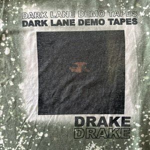 Drake Dark Lane Demo Tapes Acid Washed T Shirt Size S